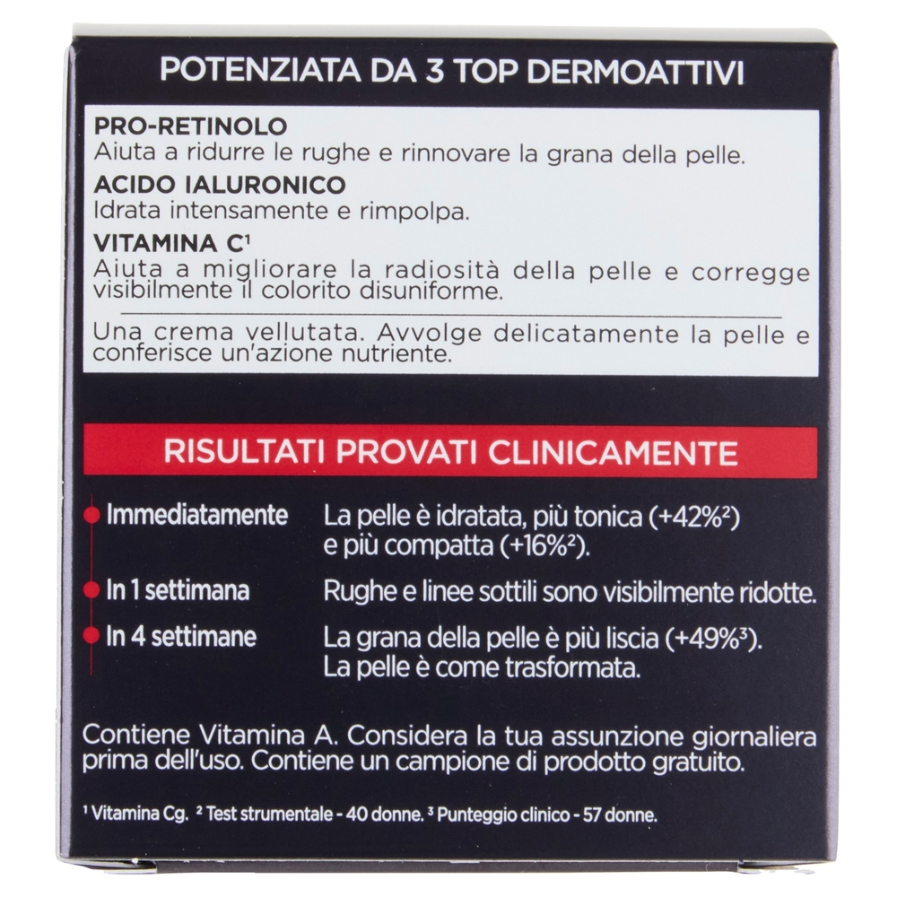 L'Oréal Paris Revitalift Laser Tripla Azione Crema Anti-Età Notte 50 ml